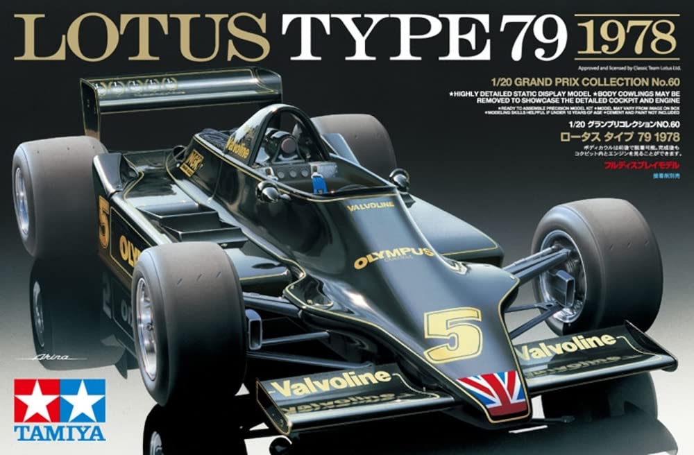 Tamiya 1/20 Lotus Type 79 1978 20060- Japan Figure Store - #1 Bring To You The Best Japanese Goods