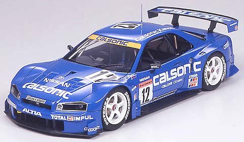 TAMIYA - 21022 Calsonic Skyline Gt-R 2003 Masterwork Collection 1/24 Scale Kit- Japan Figure Store - #1 Bring To You The Best Japanese Goods