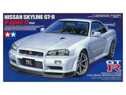 Tamiya 1/24 Sports Car Series No.258 Nissan Skyline Gt-r V Spec II Japanese Scale Car Model- Japan Figure Store - #1 Bring To You The Best Japanese Goods
