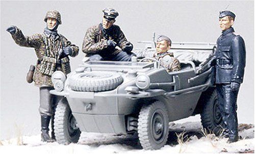 Tamiya 1/35 German Panzer Division Front Line Reconnaisance Team Model Kit- Japan Figure Store - #1 Bring To You The Best Japanese Goods
