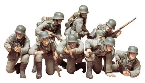 Tamiya 1/35 German Panzer Grenadiers Set Model Kit- Japan Figure Store - #1 Bring To You The Best Japanese Goods