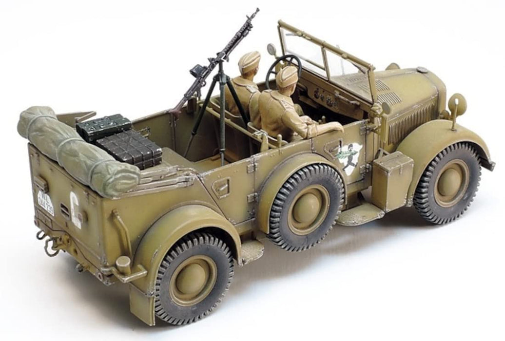 Tamiya 1/35 Italeri Series German Army Medium-Sized Military Vehicle Holch Kfz.15 North African Campaign Plastic Model 37015 Molding Color- Japan Figure Store - #1 Bring To You The Best Japanese Goods
