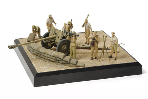 TAMIYA 32408 German 7.62Cm Pak 36 R North Africa Scenery Set 1/35 Scale Kit- Japan Figure Store - #1 Bring To You The Best Japanese Goods