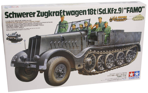 TAMIYA 35239 German 18Ton Heavy Half-Track Famo 1/35 Scale Kit- Japan Figure Store - #1 Bring To You The Best Japanese Goods