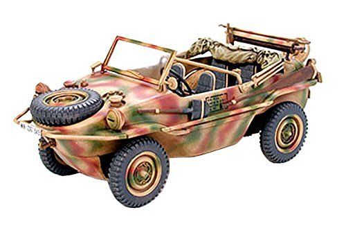 Tamiya 1/48 German Pkw.k2s Schwimmwagen Type166 Model Kit- Japan Figure Store - #1 Bring To You The Best Japanese Goods