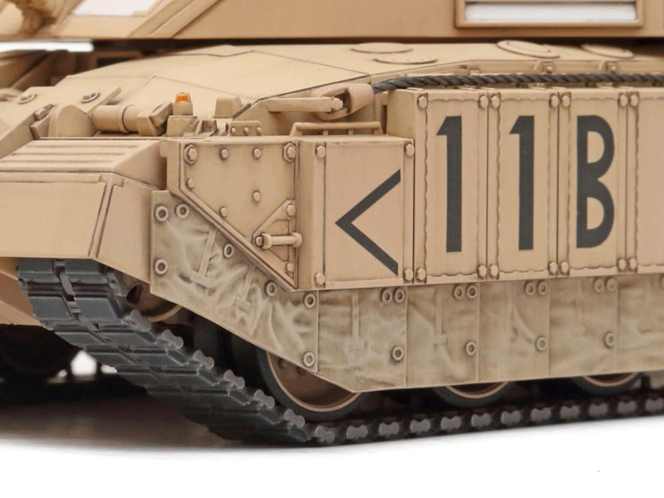 TAMIYA 1/48 British Main Battle Tank Challenger 2 Desertised Plastic Model- Japan Figure Store - #1 Bring To You The Best Japanese Goods