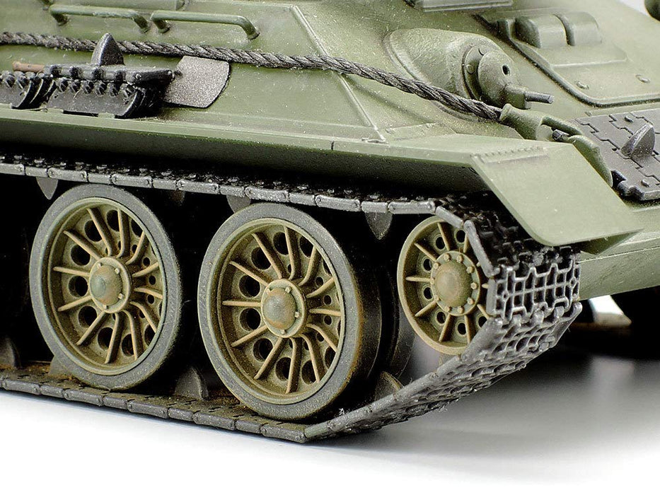 TAMIYA 1/48 Russian Medium Tank T34-85 Plastic Model- Japan Figure Store - #1 Bring To You The Best Japanese Goods