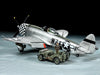 Tamiya 1/48 Republic P-47D Thunderbolt Bubble Top & Small 4Wd Vehicle Set Japan Plastic Model 25214- Japan Figure Store - #1 Bring To You The Best Japanese Goods