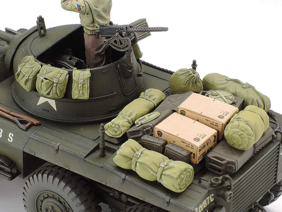 TAMIYA 25196 Us M8 Light Armored Car 'Greyhound' Combat Patrol Set 1/35 Scale Kit- Japan Figure Store - #1 Bring To You The Best Japanese Goods