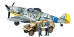 TAMIYA 25204 1/48 Messerschmitt Bf109 G-6 & Kubelwagen Type 82 Set Plastic Model- Japan Figure Store - #1 Bring To You The Best Japanese Goods