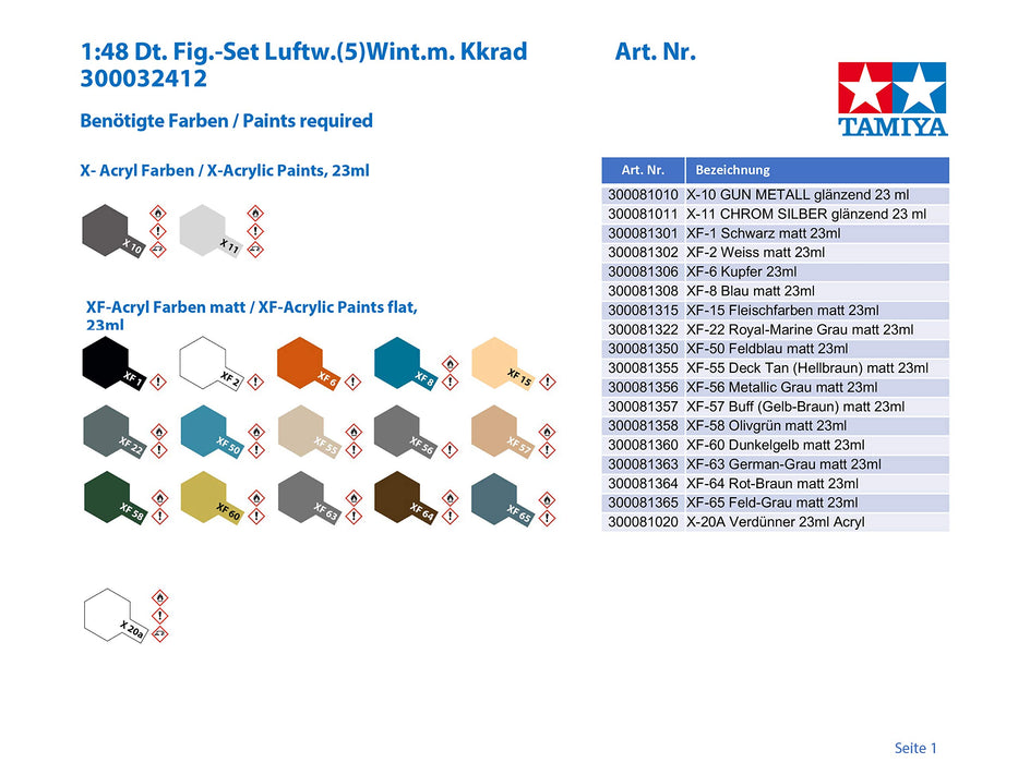 TAMIYA 32412 German Luftwaffe Crew Winter W/ Kettenkraftrad 1/48 Scale Kit- Japan Figure Store - #1 Bring To You The Best Japanese Goods