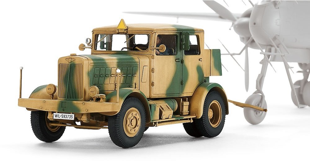 TAMIYA 32593 German Heavy Tractor Ss-100 1/48 Scale Kit- Japan Figure Store - #1 Bring To You The Best Japanese Goods
