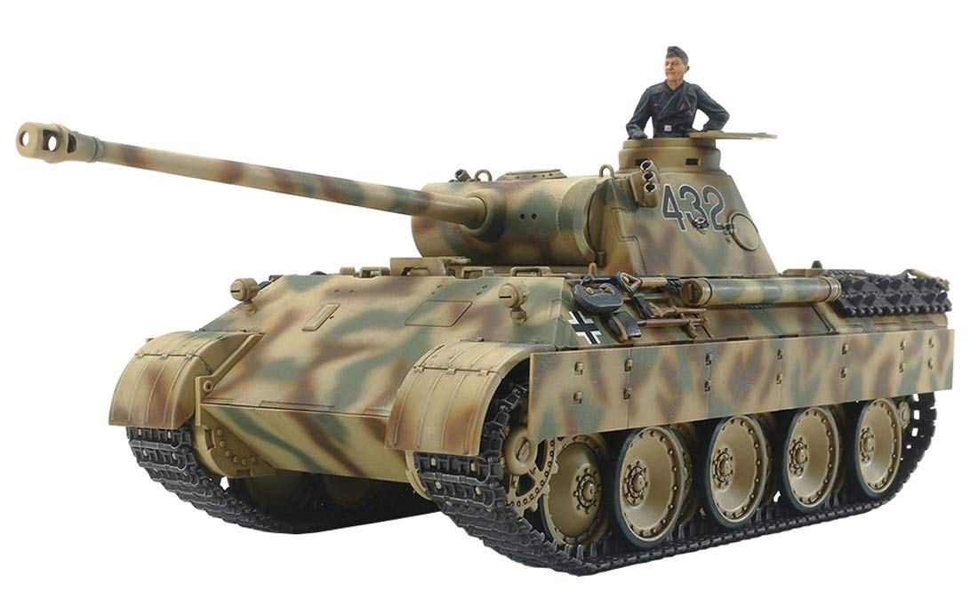 TAMIYA 32597 German Tank Panther Ausf. D 1/48 Scale Kit- Japan Figure Store - #1 Bring To You The Best Japanese Goods