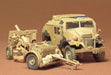 TAMIYA 35044 British 25 Pndr. Field Gun & Quad Gun Tractor 1/35 Scale Kit- Japan Figure Store - #1 Bring To You The Best Japanese Goods