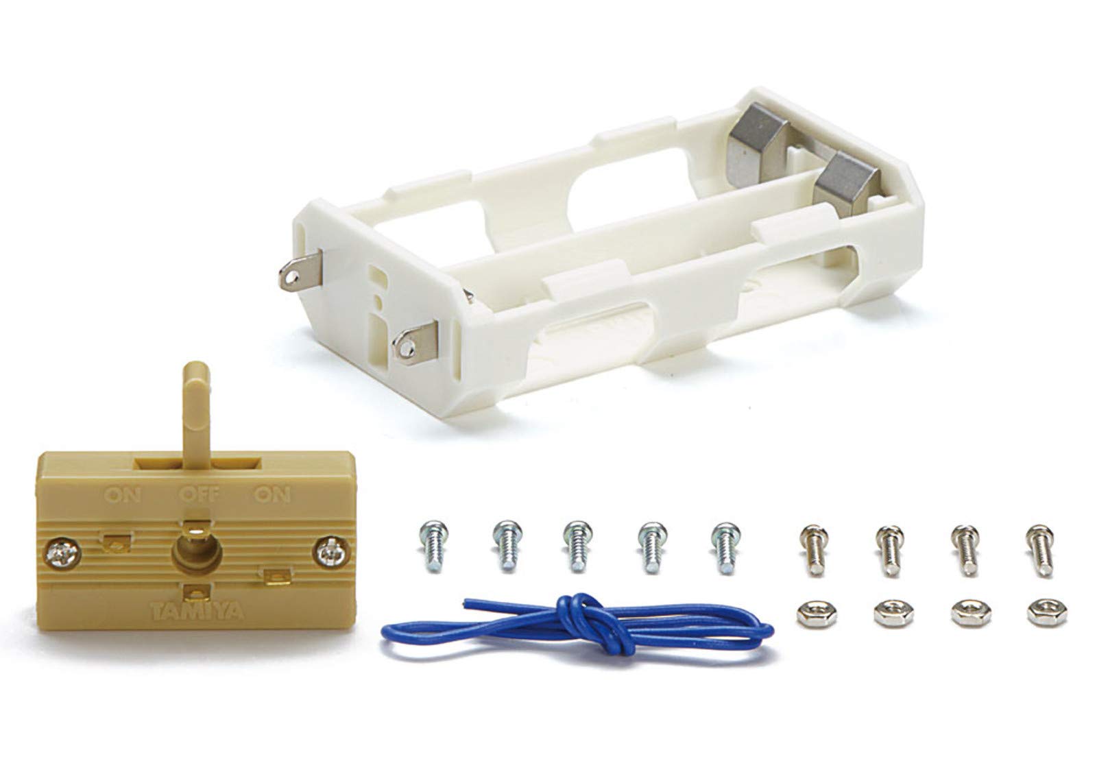 TAMIYA 70151 R6/Aa/Um3 Battery Box W/Switch- Japan Figure Store - #1 Bring To You The Best Japanese Goods