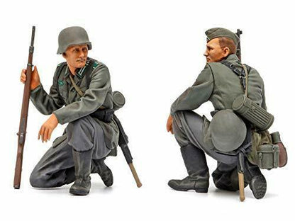 Tamiya German Infantry Set Mid-wwii Plastic Model Kit- Japan Figure Store - #1 Bring To You The Best Japanese Goods