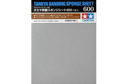 TAMIYA 87148 Sanding Sponge Sheet 600- Japan Figure Store - #1 Bring To You The Best Japanese Goods