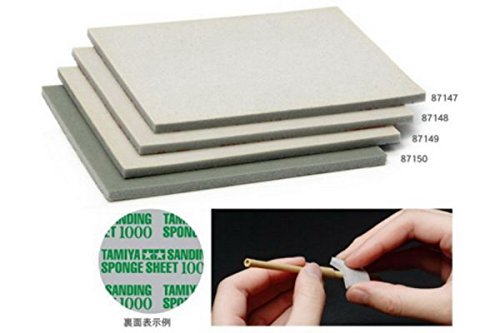 TAMIYA 87148 Sanding Sponge Sheet 600- Japan Figure Store - #1 Bring To You The Best Japanese Goods