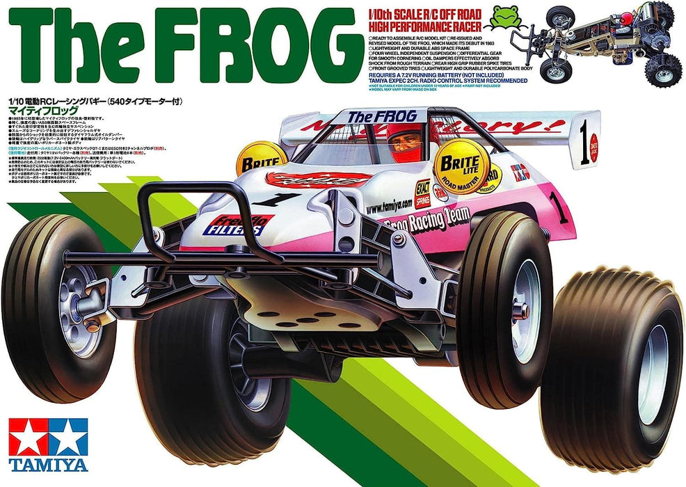 Tamiya 1/10 Electric RC Car No.354 Mighty Frog 2005 Off-Road 58354- Japan Figure Store - #1 Bring To You The Best Japanese Goods