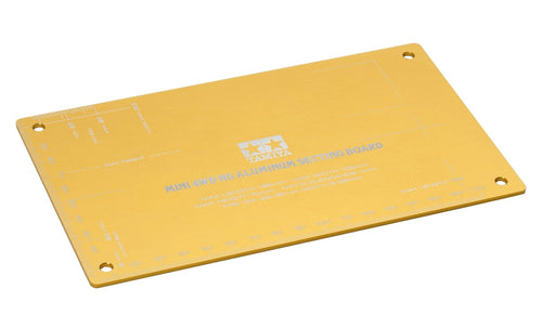 TAMIYA 95201 Mini 4Wd Hg Alumimum Setting Board Gold- Japan Figure Store - #1 Bring To You The Best Japanese Goods