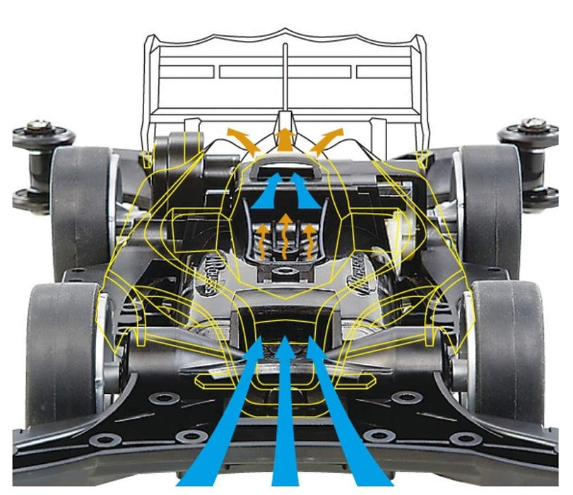 TAMIYA 18701 Mini 4Wd Rev Series Aero Avante Ar Chassis 1/32- Japan Figure Store - #1 Bring To You The Best Japanese Goods