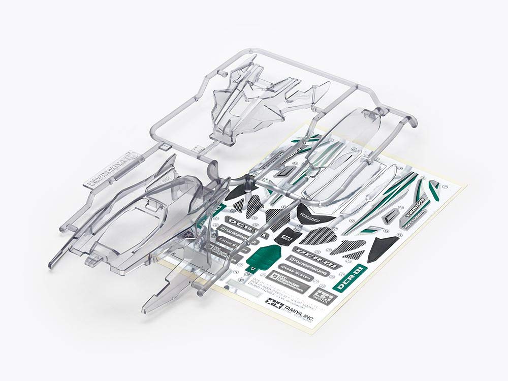 TAMIYA 95360 Mini 4Wd Body Parts Set Dcr-01 Light Smoke- Japan Figure Store - #1 Bring To You The Best Japanese Goods