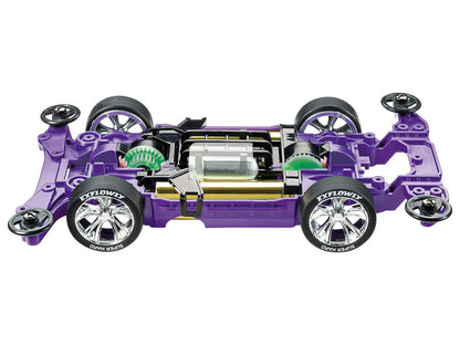 TAMIYA Mini 4Wd 1/32 Exflowly Polycarbonate Body Special Purple Ms Chassis- Japan Figure Store - #1 Bring To You The Best Japanese Goods