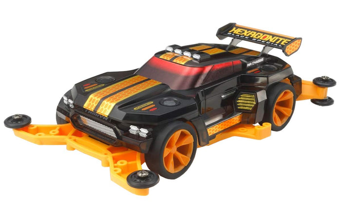 TAMIYA 95565 Mini 4Wd Hexagonite Black Special Ma Chassis 1/32 Scale- Japan Figure Store - #1 Bring To You The Best Japanese Goods