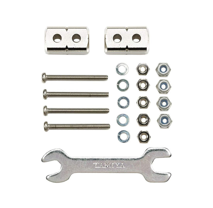 TAMIYA 95488 Mini 4Wd Mass Damper Square Short 8 X 8 X 14Mm 2Pcs Silver- Japan Figure Store - #1 Bring To You The Best Japanese Goods