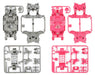 TAMIYA 95235 Mini 4Wd Ms Chassis Parts Silver/Pink- Japan Figure Store - #1 Bring To You The Best Japanese Goods