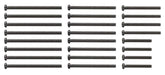 TAMIYA 95434 Mini 4Wd Stainless Steel Screw Set 15, 20, 25, 30Mm Black- Japan Figure Store - #1 Bring To You The Best Japanese Goods