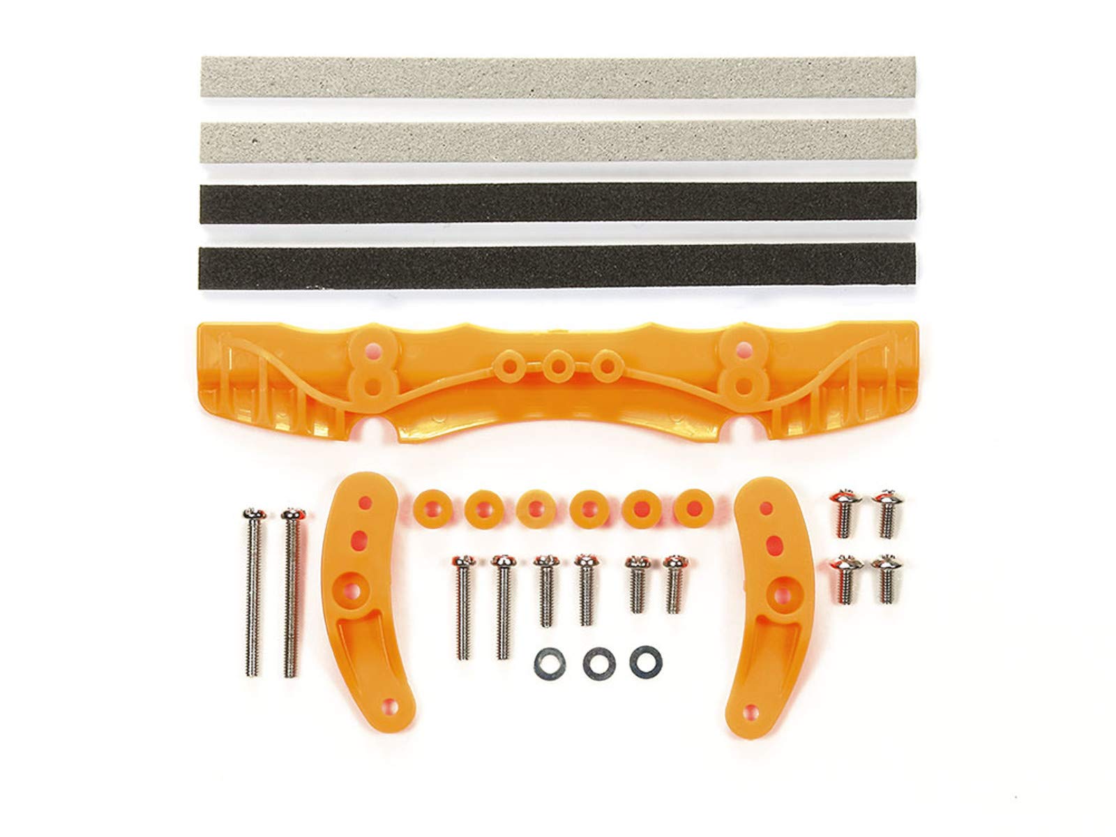 TAMIYA 95558 Mini 4Wd Brake Set For Ar Chassis Orange- Japan Figure Store - #1 Bring To You The Best Japanese Goods