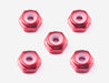 TAMIYA 15493 Mini 4Wd 2Mm Aluminum Lock Nut Red 5 Pcs.- Japan Figure Store - #1 Bring To You The Best Japanese Goods
