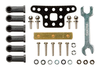 TAMIYA 15478 Mini 4Wd Mass Damper Set With Ball Connectors Block Weight- Japan Figure Store - #1 Bring To You The Best Japanese Goods