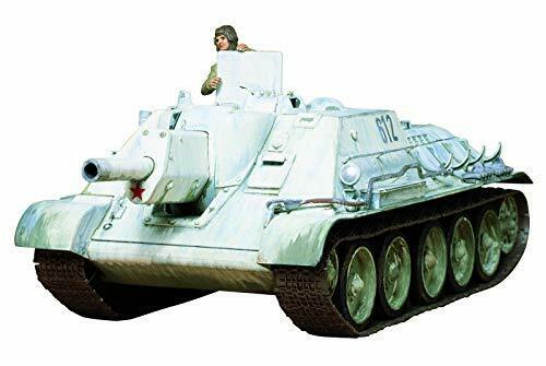 Tamiya Russian Tankmilitary Destroyer Su-122 Plastic Model Kit- Japan Figure Store - #1 Bring To You The Best Japanese Goods