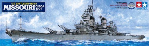 Tamiya 1/350 U.s. Battleship Bb-63 Missouri 1991 Model Kit- Japan Figure Store - #1 Bring To You The Best Japanese Goods