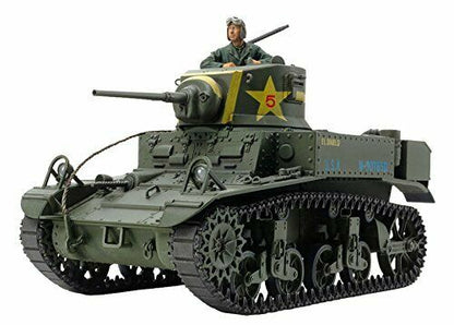 Tamiya Us Light Tankmilitary M3 Stuart Late Production Plastic Model Kit- Japan Figure Store - #1 Bring To You The Best Japanese Goods
