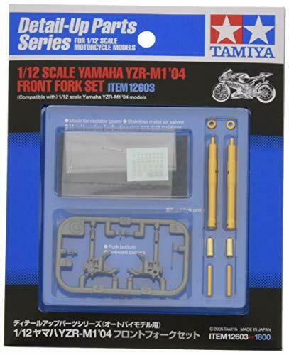 Tamiya Yamaha Yzr-m1 '04 Front Fork Set 1/12 Details Series No. 12603- Japan Figure Store - #1 Bring To You The Best Japanese Goods
