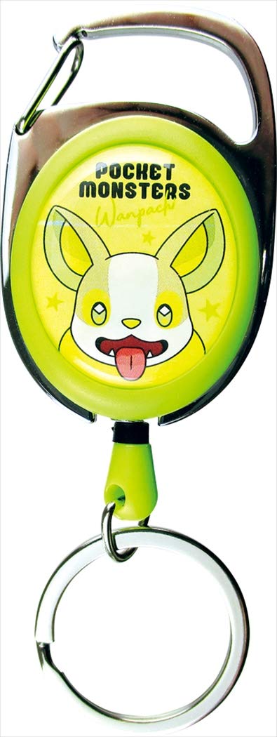 POKEMON CENTER ORIGINAL Reel Keychain Yamper- Japan Figure Store - #1 Bring To You The Best Japanese Goods