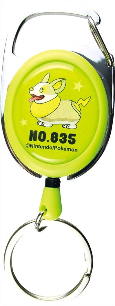 POKEMON CENTER ORIGINAL Reel Keychain Yamper- Japan Figure Store - #1 Bring To You The Best Japanese Goods