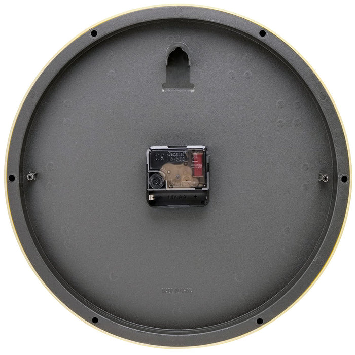 Teas Factory Miffy Wall Clock Analog Icon Wall Clock Continuous Second Hand Yellow 2926-188- Japan Figure Store - #1 Bring To You The Best Japanese Goods