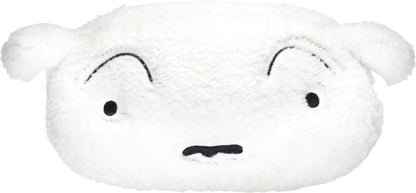 Teas Factory Plush Face Pen Pouch White Crayon Shin-Chan Ks-5523248Si- Japan Figure Store - #1 Bring To You The Best Japanese Goods