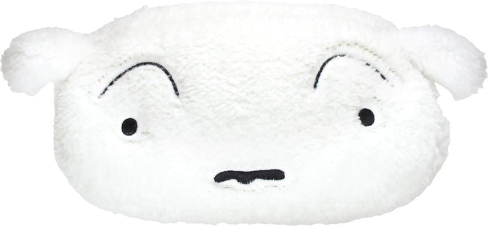 Teas Factory Plush Face Pen Pouch White Crayon Shin-Chan Ks-5523248Si- Japan Figure Store - #1 Bring To You The Best Japanese Goods