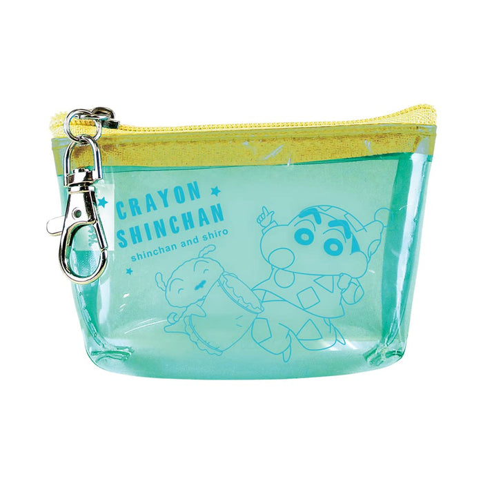 TS Factory Crayon Shin-Chan Chocotto Triangle Clear Pouch Pajamas H6 X W9.5 X D3Cm Ks-5533963Pj- Japan Figure Store - #1 Bring To You The Best Japanese Goods