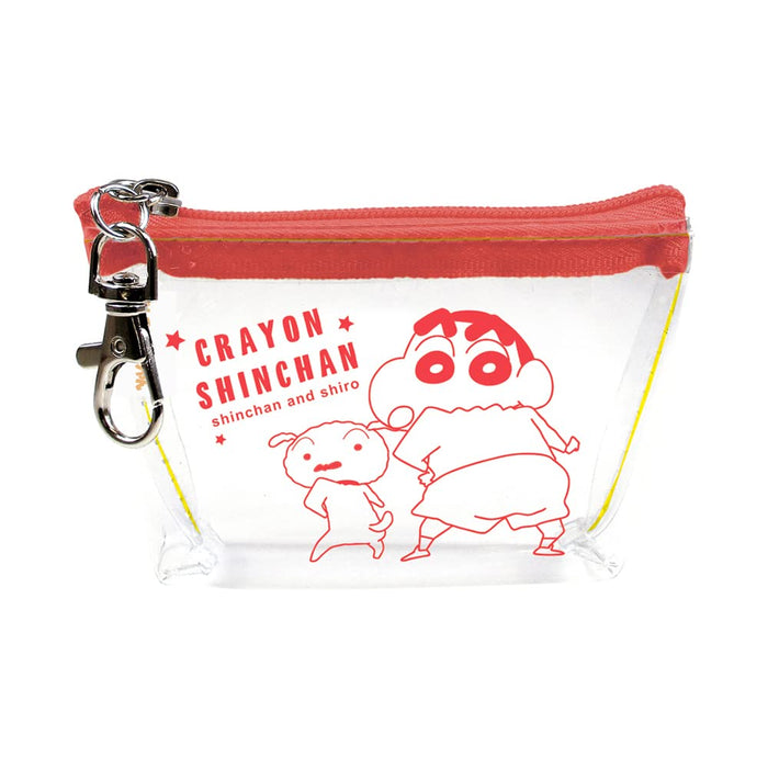 Tee&S Factory Crayon Shin-Chan Chocotto Triangle Clear Pouch Shin-Chan H6 X W9.5 X D3Cm Ks-5533961Sn- Japan Figure Store - #1 Bring To You The Best Japanese Goods