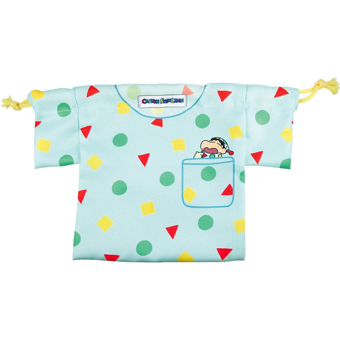 Tee&S Factory Crayon Shin-Chan Pajamas Drawstring Green Approx. 20 X W29Cm Ks-5530179Gr- Japan Figure Store - #1 Bring To You The Best Japanese Goods