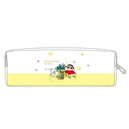 TS Factory Crayon Shin-Chan W Zipper Slim Pen Pouch Toys And Everyone H6 X W20 X D5Cm Ks-5543006Om- Japan Figure Store - #1 Bring To You The Best Japanese Goods