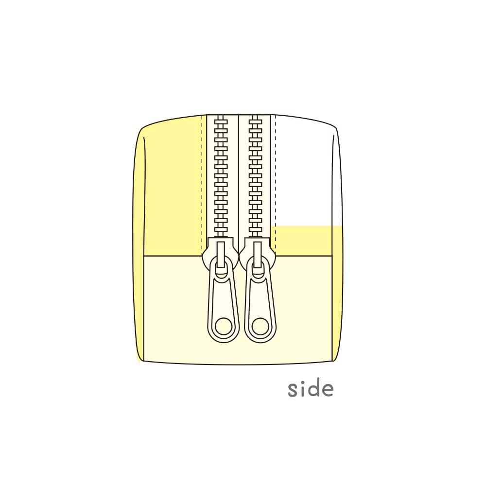 TS Factory Crayon Shin-Chan W Zipper Slim Pen Pouch Toys And Everyone H6 X W20 X D5Cm Ks-5543006Om- Japan Figure Store - #1 Bring To You The Best Japanese Goods