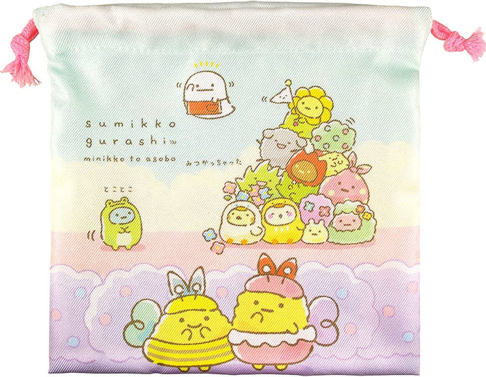 TS Factory Flat Purse 20 X 20Cm Sumikkogurashi Minikko And Asobo Sg-5530172Ma- Japan Figure Store - #1 Bring To You The Best Japanese Goods