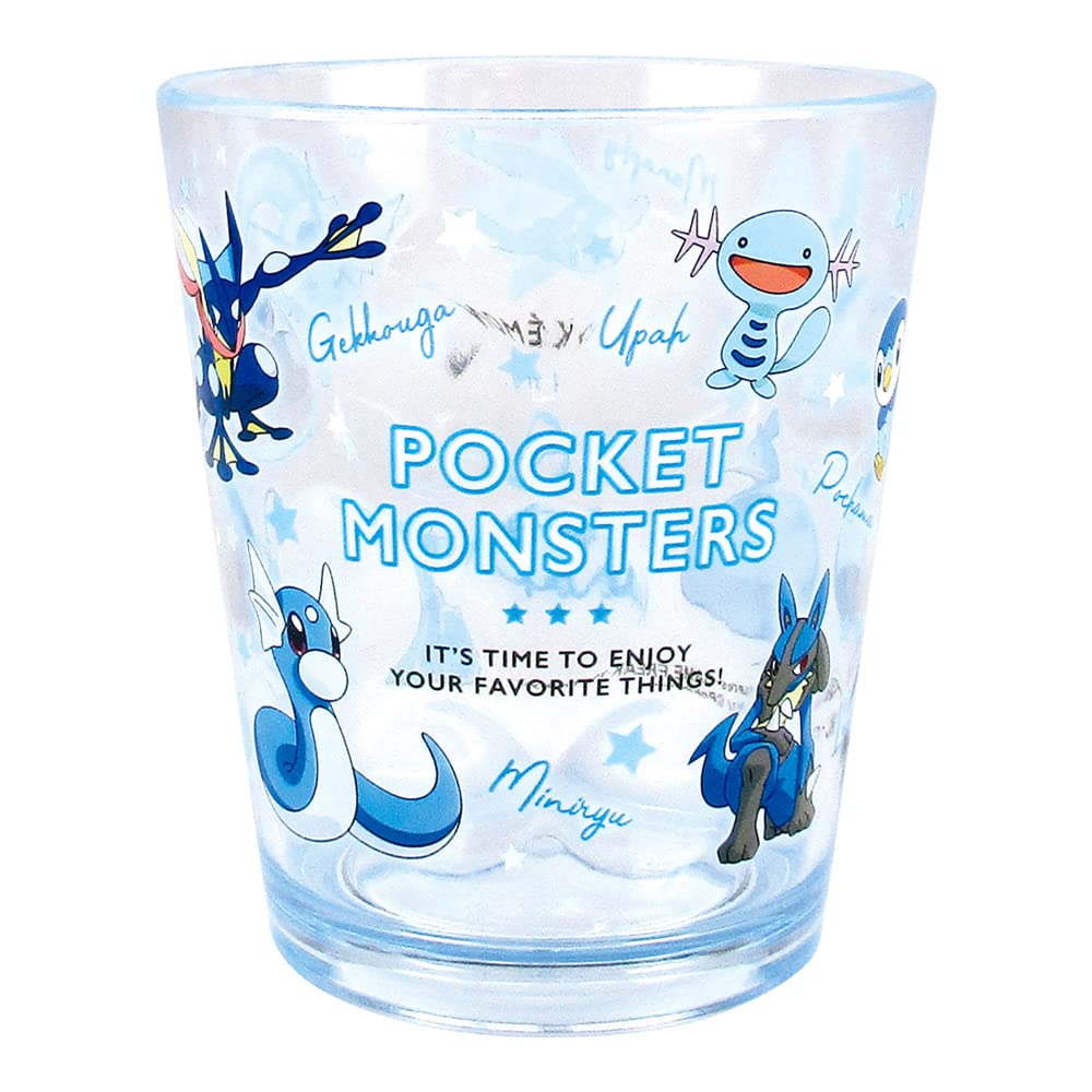 TS Factory Pokemon Dot Tumbler Colors Blue H9.5 X Φ8.5Cm Pm-5526467Bl- Japan Figure Store - #1 Bring To You The Best Japanese Goods